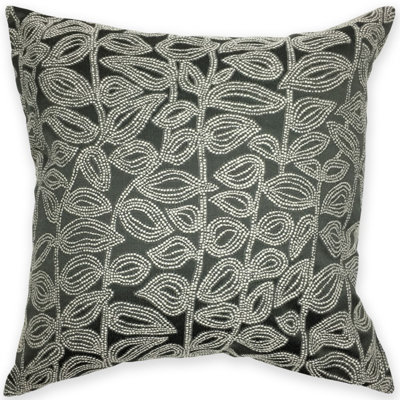 Housse de coussin carrée en Citrine Heartfield/insert
