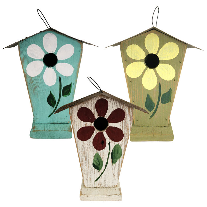 Trio de nichoirs Honeybrook (ensemble de 3)