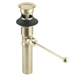 Premier Exposed 1.25" Pop-Up Bathroom Sink Drain With Overflow