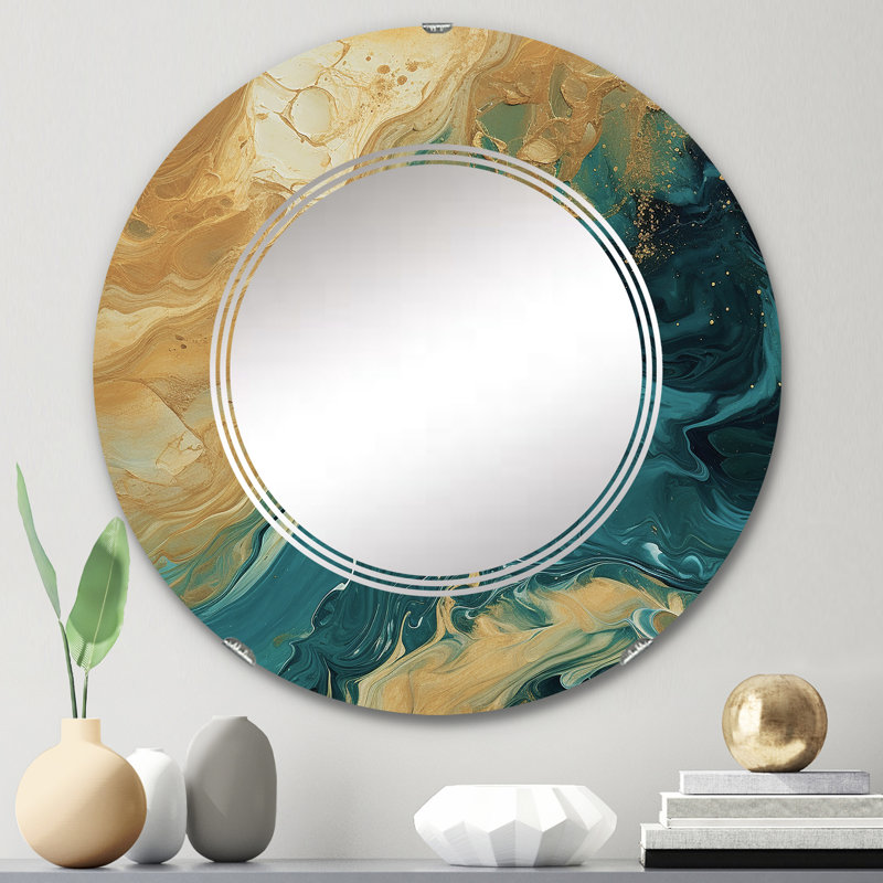 Miroir mural Kinnelon, 24 po x 24 po