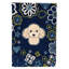 Terrier en fleurs à 2 côtés en polyester 15 x 11,5 po drapeau de jardin-38380648
