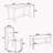 Risner Modern Risner Rectangular 35.4'' L x 59'' W Dining Set,kitchen table set,dining table set,dining room set-997582991-997582990-997582977