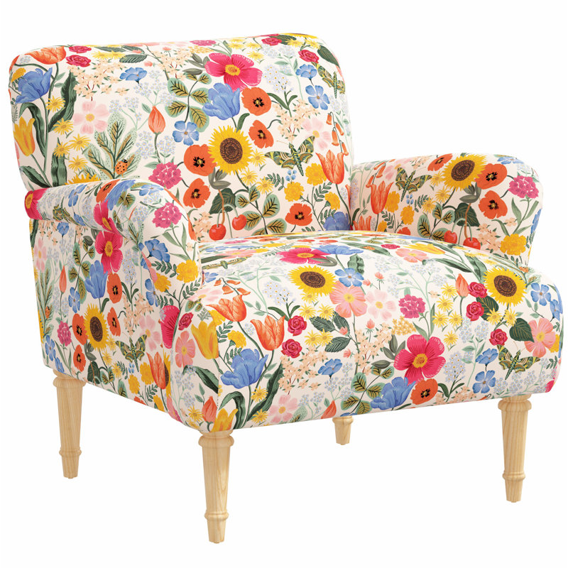 Bristol Armchair, Rpc Blossom Blush Linen