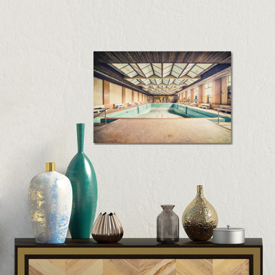 Empty Community Pool - Wall Art Print