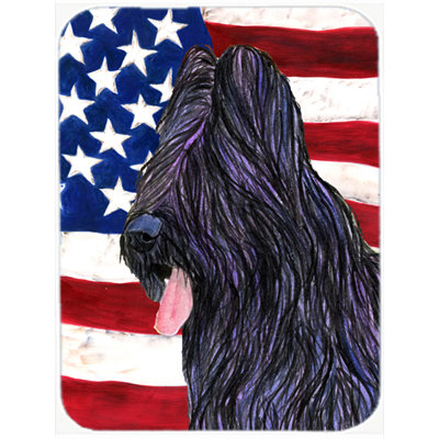Patriotic Wood Glass Cutting Board