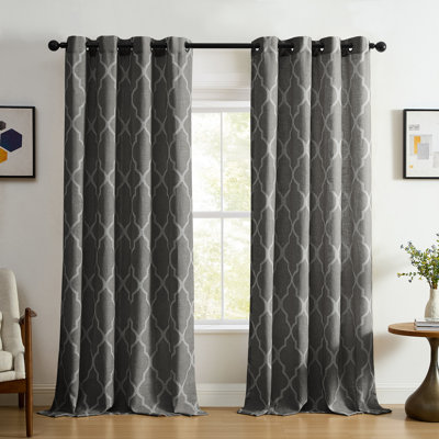 Semi Sheer Single Curtain Panel