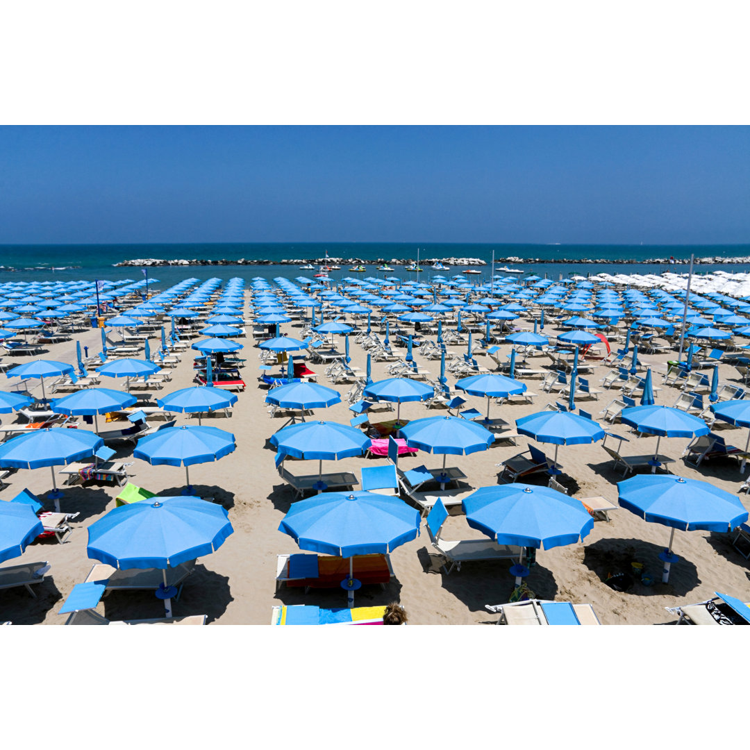 Leinwandbild Italian Beach von Isailorr