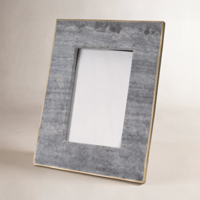 Barnesville Black Marble Picture Frame Med