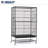 60'' Steel Flat Top Flight Cage with Wheels
