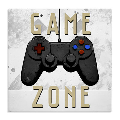 Game Zone Control Canvas, design by Kim Allen