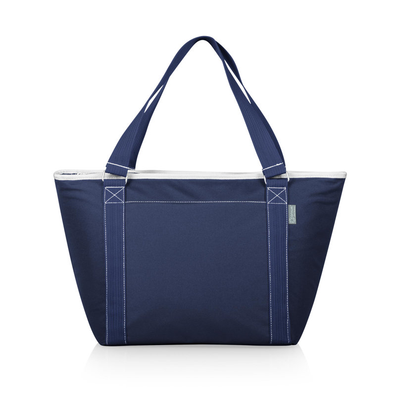 Topanga Insulated Soft-Cooler Picnic Tote Bag, Navy Blue