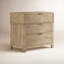 Garrison 3 - Drawer Solid Wood Nightstand