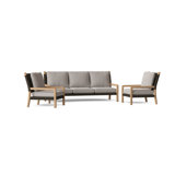 Hudson Outdoor 3 - Piece Conversation Set