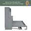 Lit escamotable avec élévateur hydraulique et bureau-1283506927-1283506925