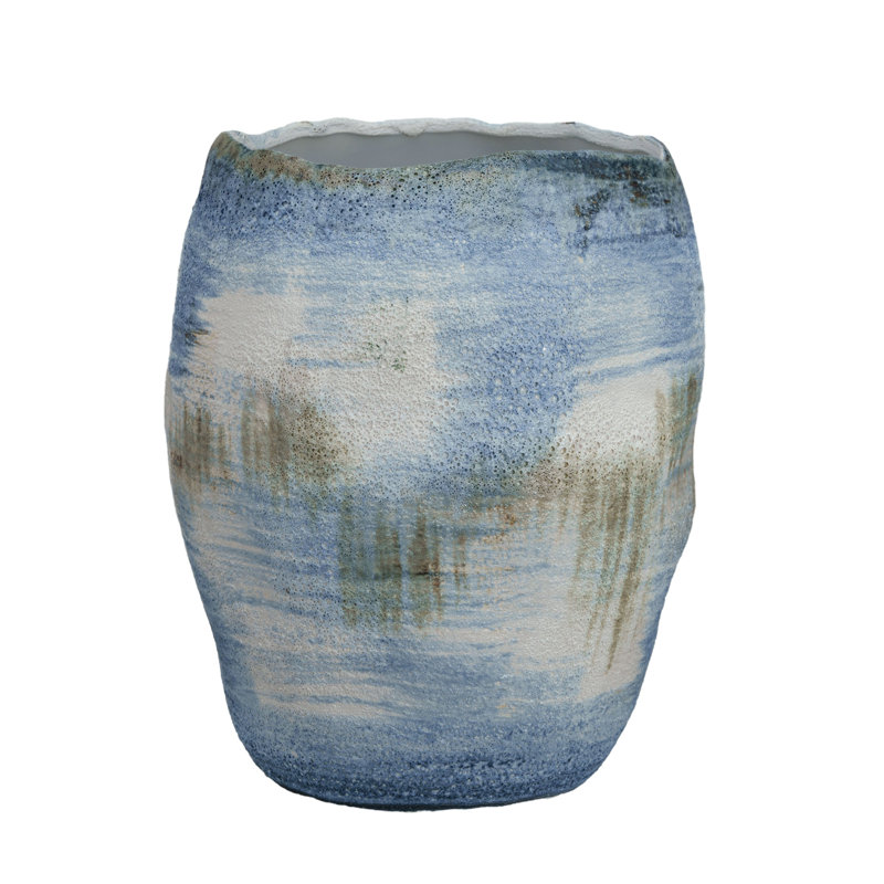 Stoneware Floor Vase