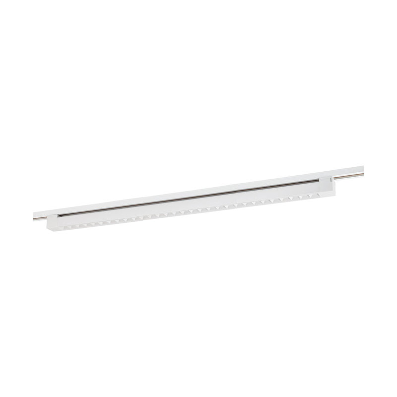 270 Degrees LED Beam Angle Track Head, White, 1.5" H x 1.5" W x 34.25" D
