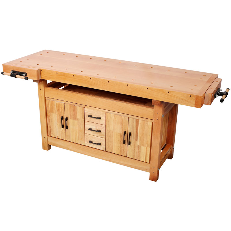 Établi en bois 72 po Hevea