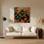 Légumes, piment, art mural brun Serrano-1247301199