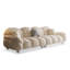 Coussin modulaire beige en polyester-555303644-555303641
