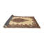 Tapis brun/beige traditionnel Vieux-11120751