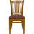 Orlison Vertical Slat Back Wooden Restaurant Chair-17283571-133938423