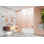 Illume 53.75 in. x 58.25 in. Fully Frameless Hinge Bathtub Door