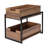  2-Tier Acacia Wood Organizer Storage Bins