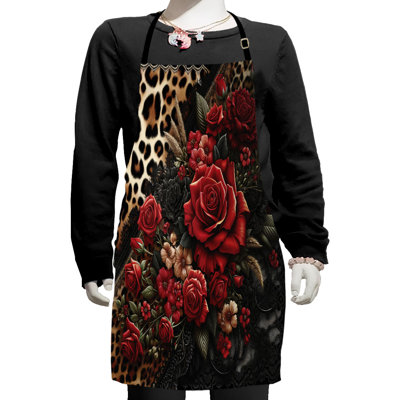 No Pattern Bib Apron