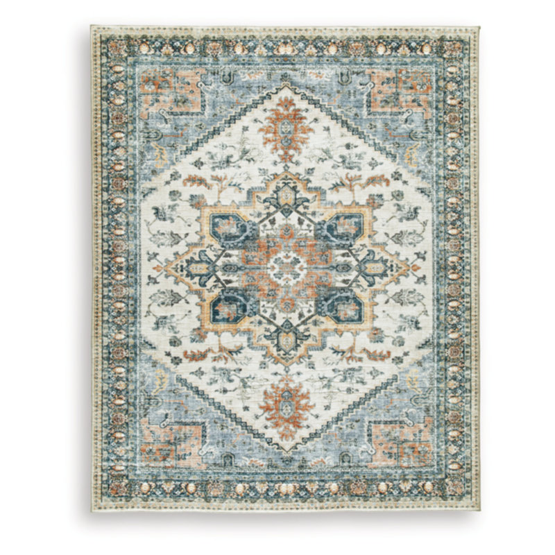 Wallney 7'6" X 9'6" Area Rug, Rectangle 7'6" x 9'6"