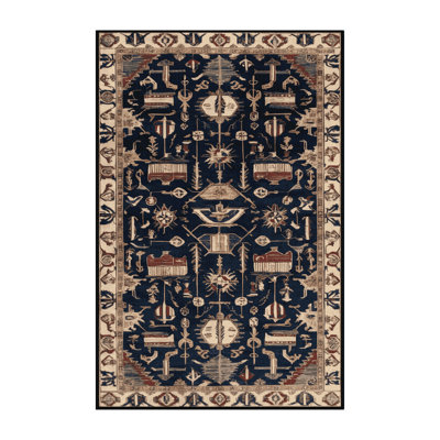 Machine Washable Turkish Gray Area Rug