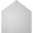 Peaked Top Surface Mount Signature Urethane Non-Functional Gable Vent 9/12 Pitch Primed Tan-101734725