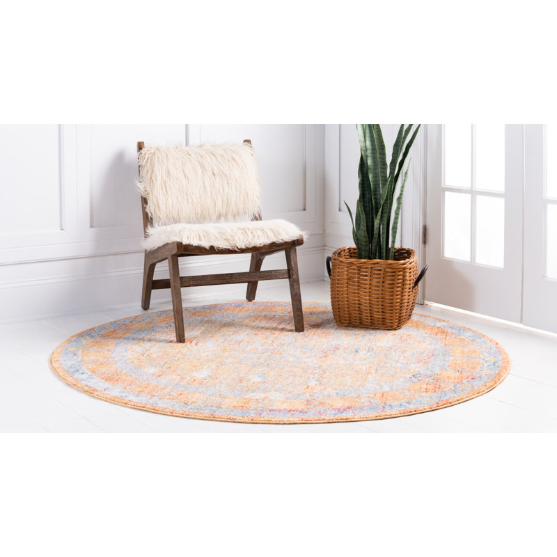 Rosamonde Oriental Indoor Rug, Round 3'3"