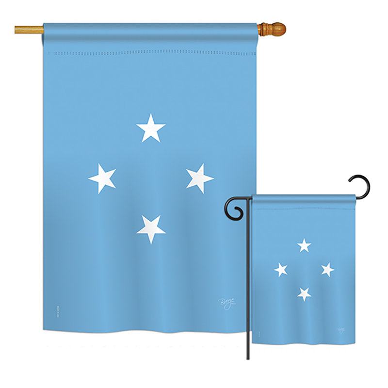 Double Sided Polyester Flag Set