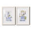 «Sketchy Bath I», ensemble de 2 peintures-130973107-130973105