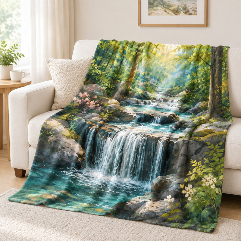 Couverture Serene, L 50 po x l 40 po