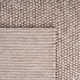 Elle Handmade Brown Rug
