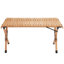Solid Wood Square Folding Table-86509178-86509179
