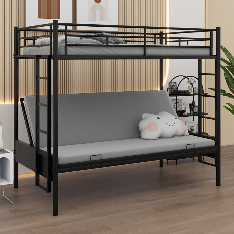 Almore Twin over Full Iron Standard Bunk Bed by Isabelle & Max™