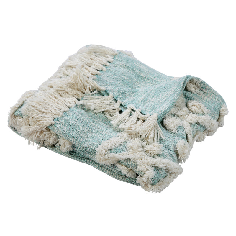 Jeté en coton Aztec