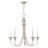 Eckard 5 - Light Steel Dimmable Kitchen Island Chandelier-22508528