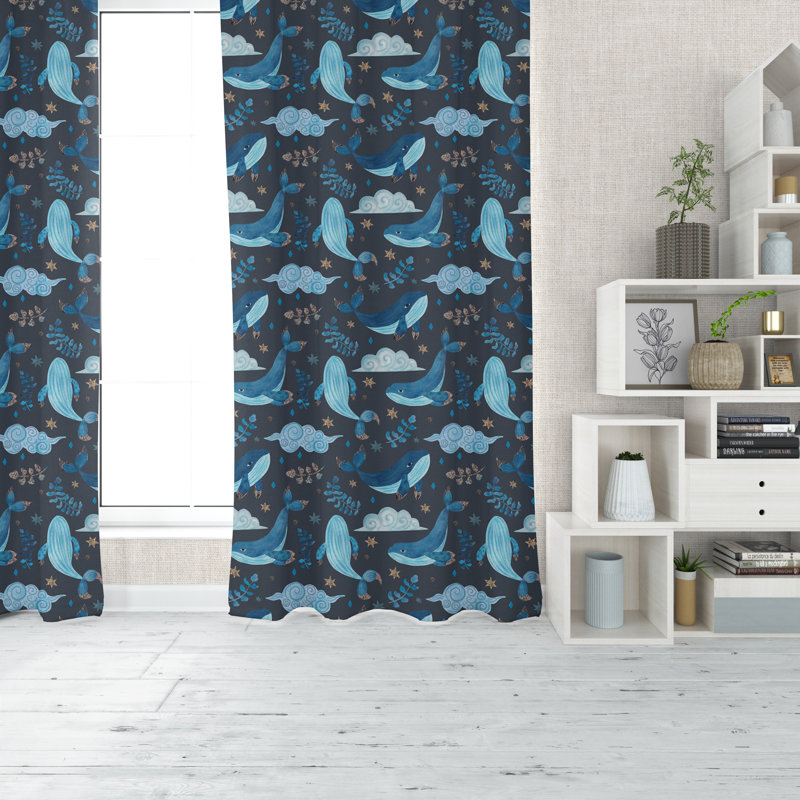 Kacper Room Darkening Curtain, 40" W x 61" L