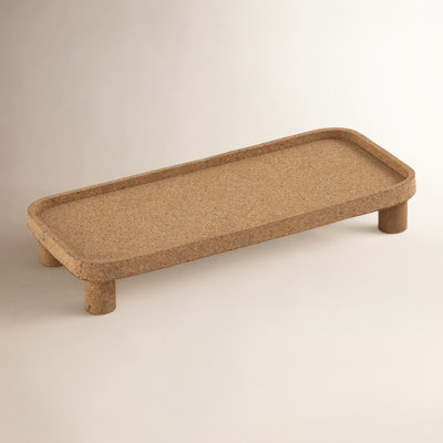 Rectangle Cork Decorative Tray