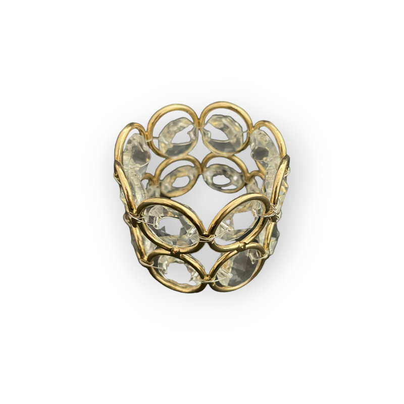 Iron Napkin Ring, Gold