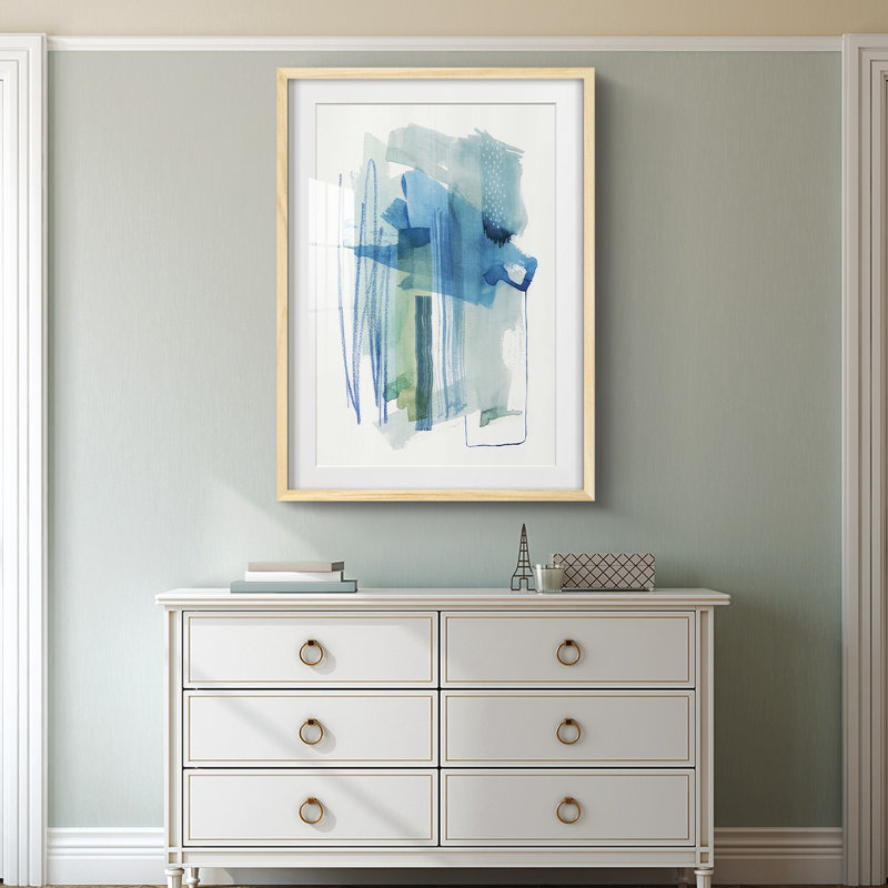 Abstract Oasis I -Framed Print