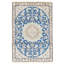 Mugen Oriental Area Rug in Light Blue