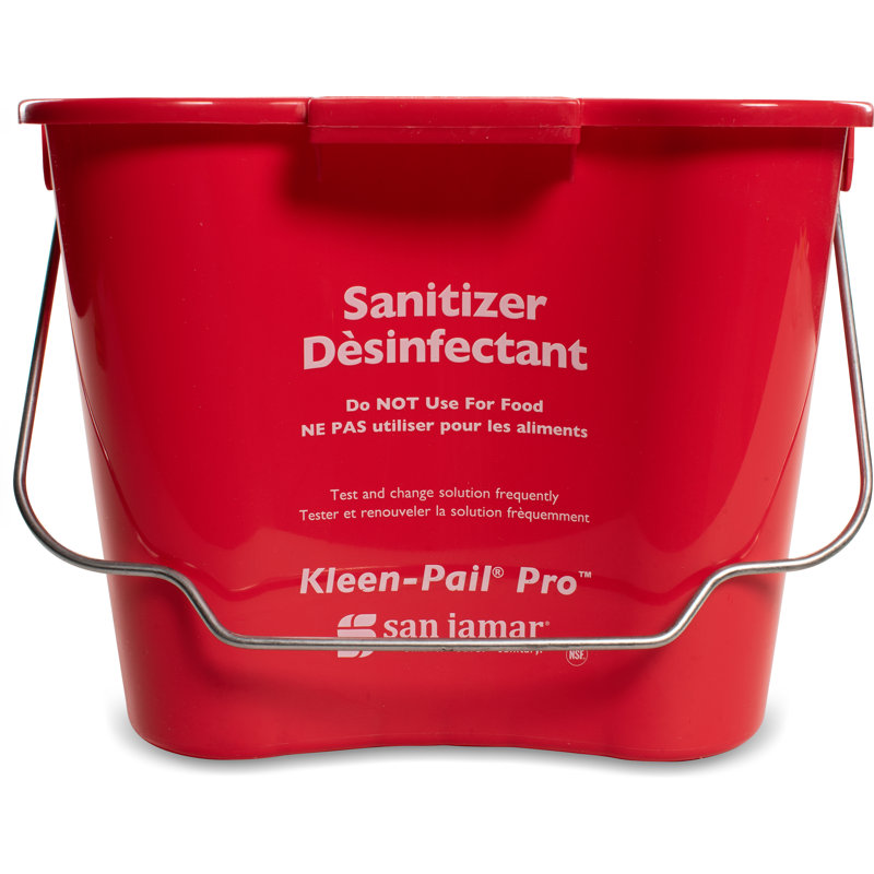 Mop Bucket, Red