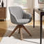 Upholstered Swivel Armchair-328588118
