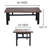Nisswa Solid Wood Top Single Coffee Table