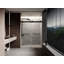 Porte de douche en verre trempé de haute qualité de 10 mm de 1800 x 628 x 10 mm