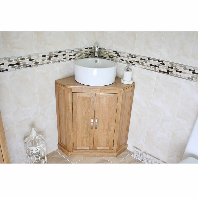 Elliot 550mm Single Bathroom Vanity with Vessel Ceramic Basin